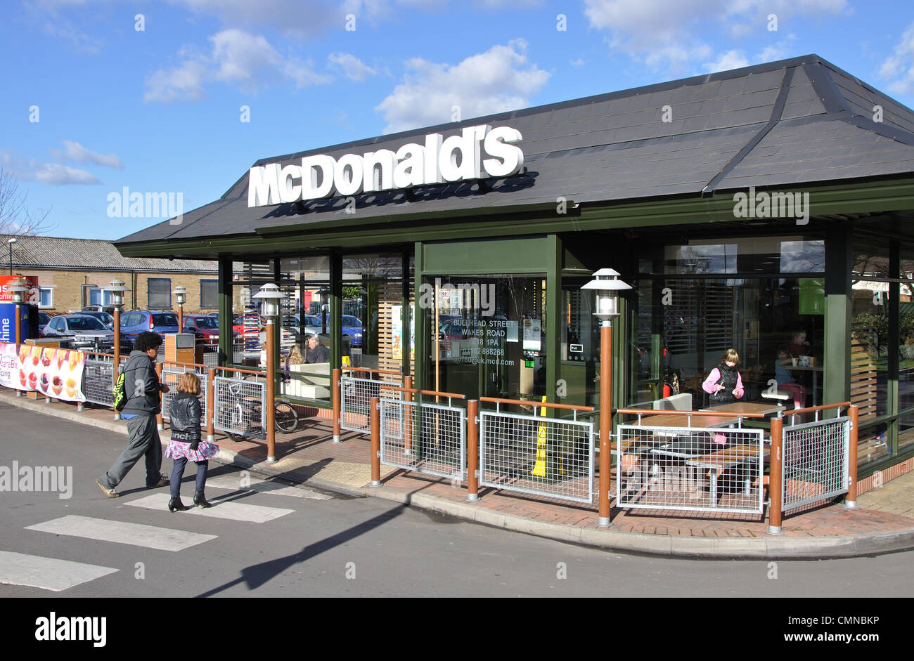 Mcdonalds macdonalds mcdonald's uk hires stock photography and images