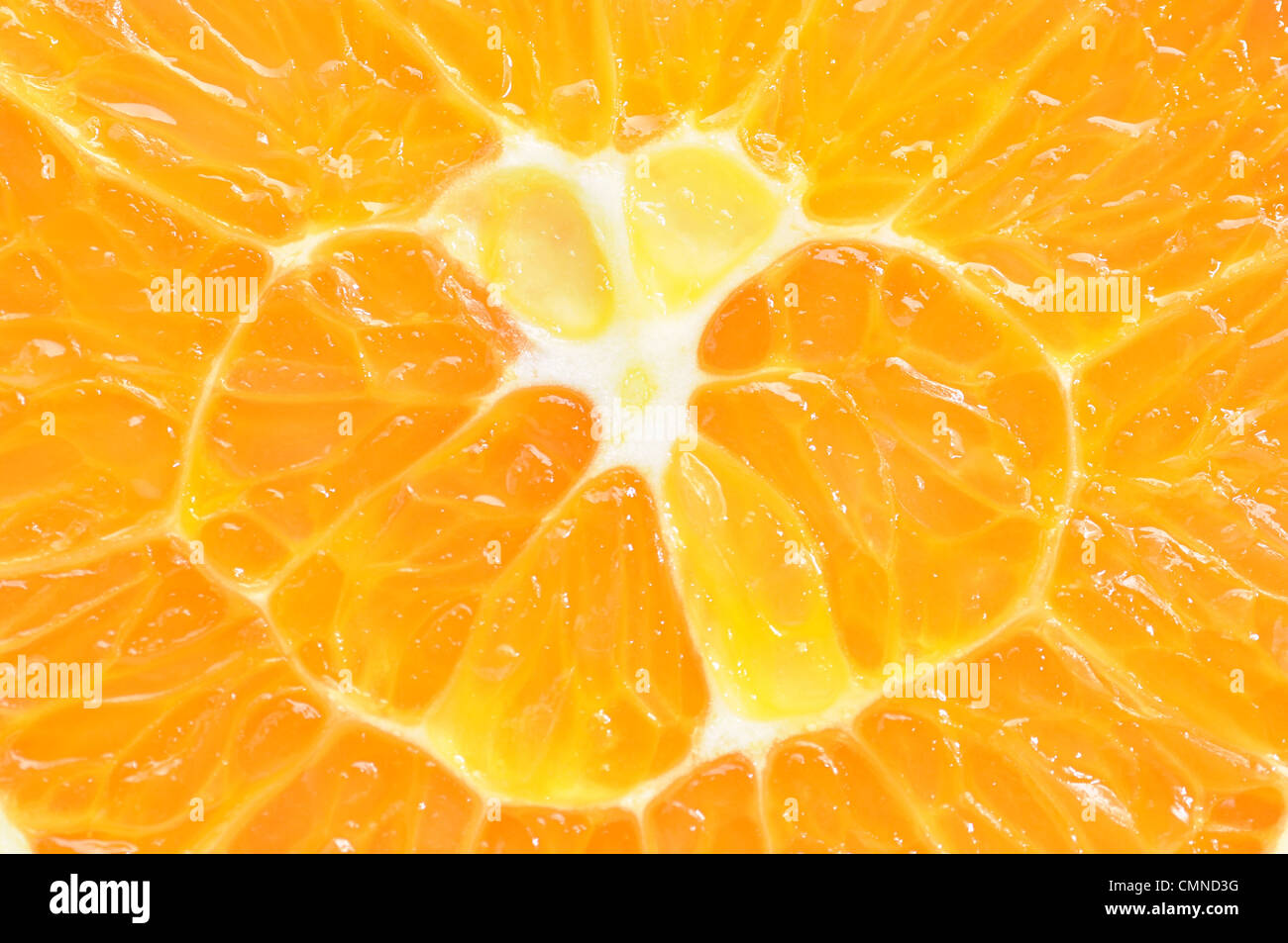 Closeup juicy orange Stock Photo Alamy