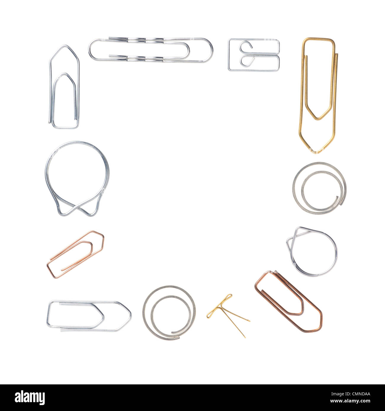 Office of paper clips Stock Photo Alamy