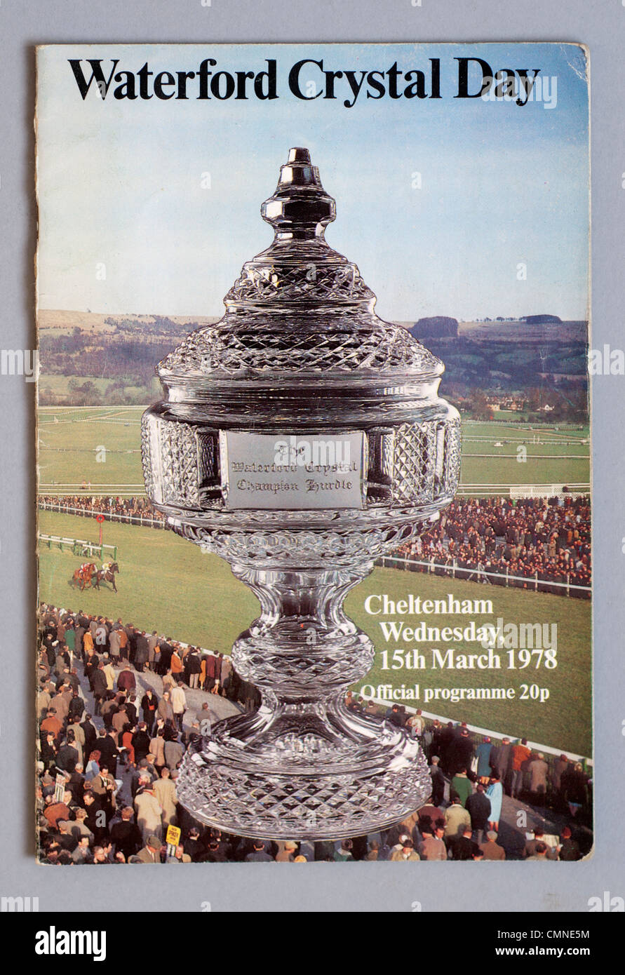 Cheltenham Festival race card 1978 Stock Photo