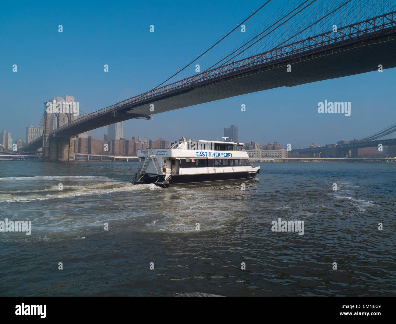 Ferry under bridge hires stock photography and images Alamy
