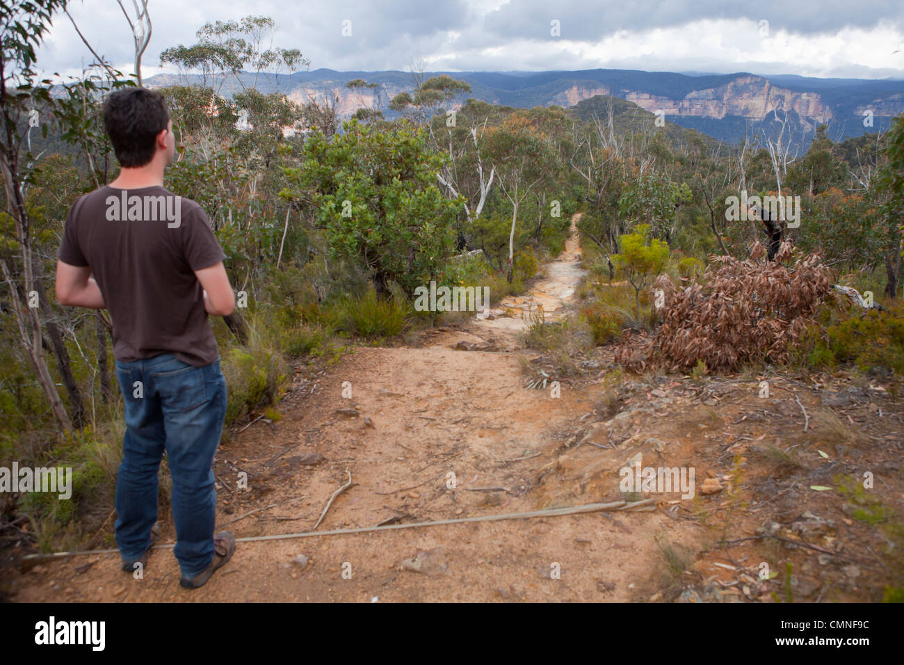 Hike blue mountains australia hi-res stock photography and images - Alamy