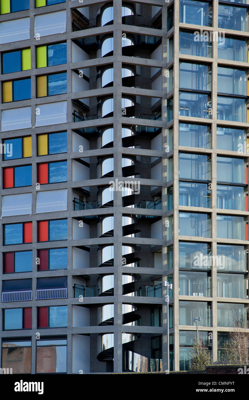 Park Hill flats refurbishment /regeneration project in the heart of