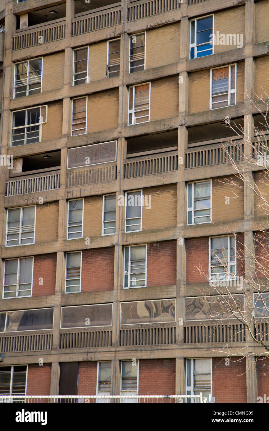 Park Hill flats refurbishment /regeneration project in the heart of