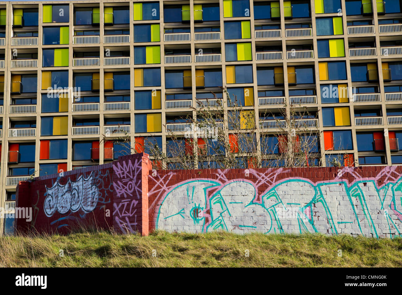 Park Hill flats refurbishment /regeneration project in the heart of