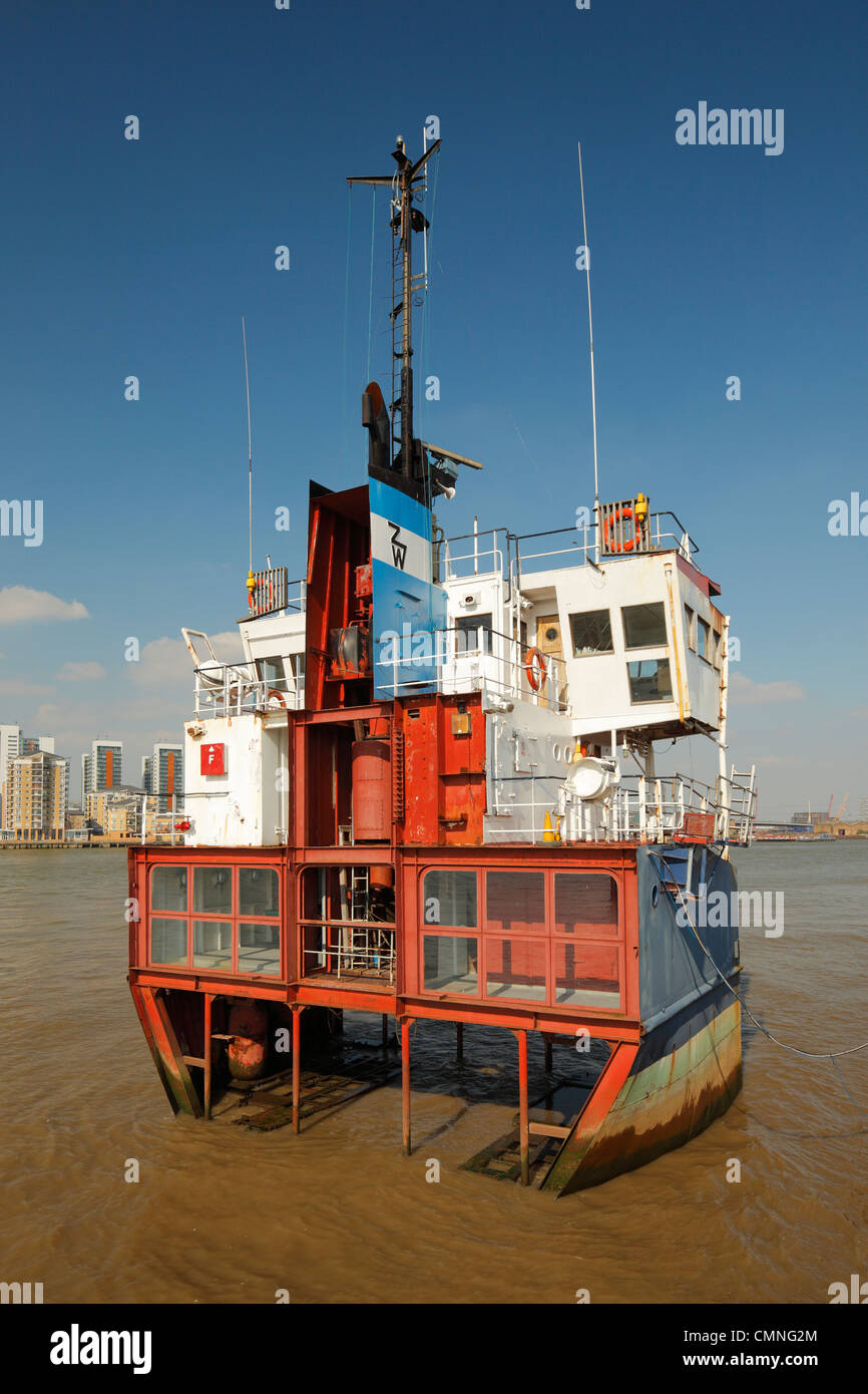 Slice of reality, Greenwich. Stock Photo