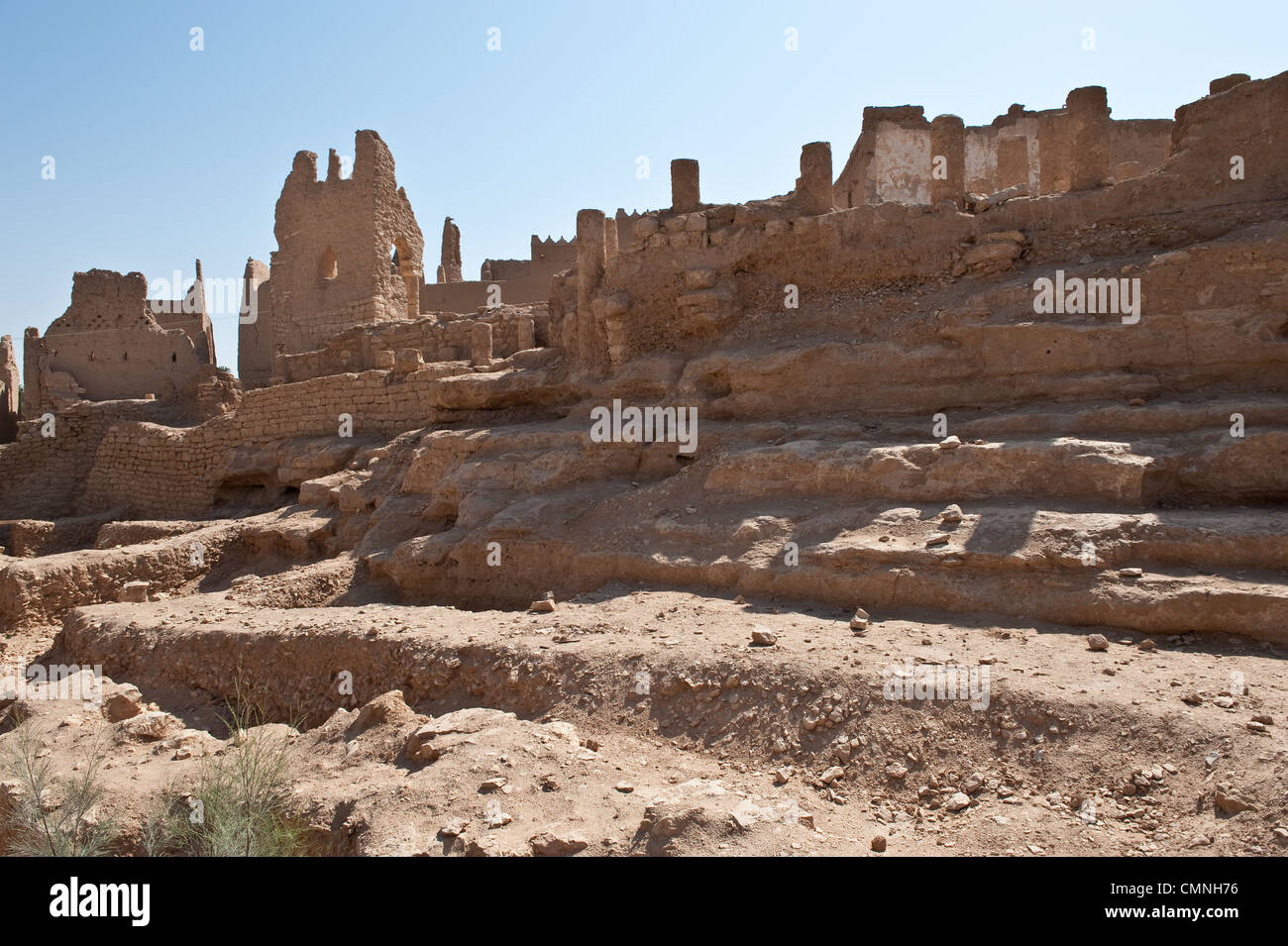 Asia Saudi Arabia Riyadh  the archaeological site Dir'Aiyah, ancient capital of the kingdom Stock Photo