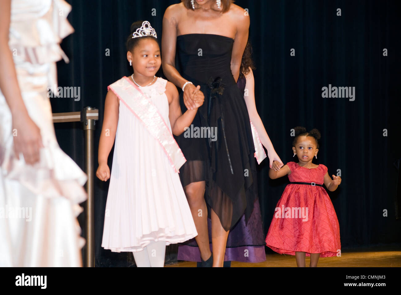 Image from the 2010 Ethnic New England Pageant held on April 3rd. Stock Photo