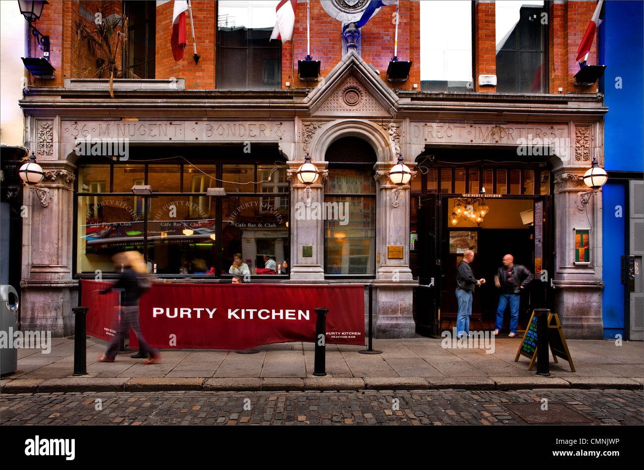Purty Kitchen, Dublin bar Stock Photo Alamy