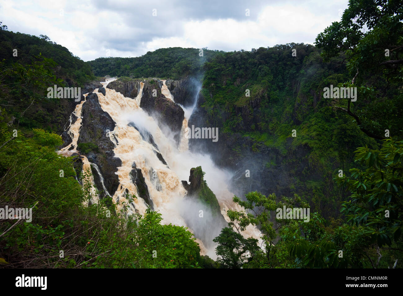 Barron Falls during the rainy season. Kuranda, Cairns, Queensland, Australia Stock Photo Alamy