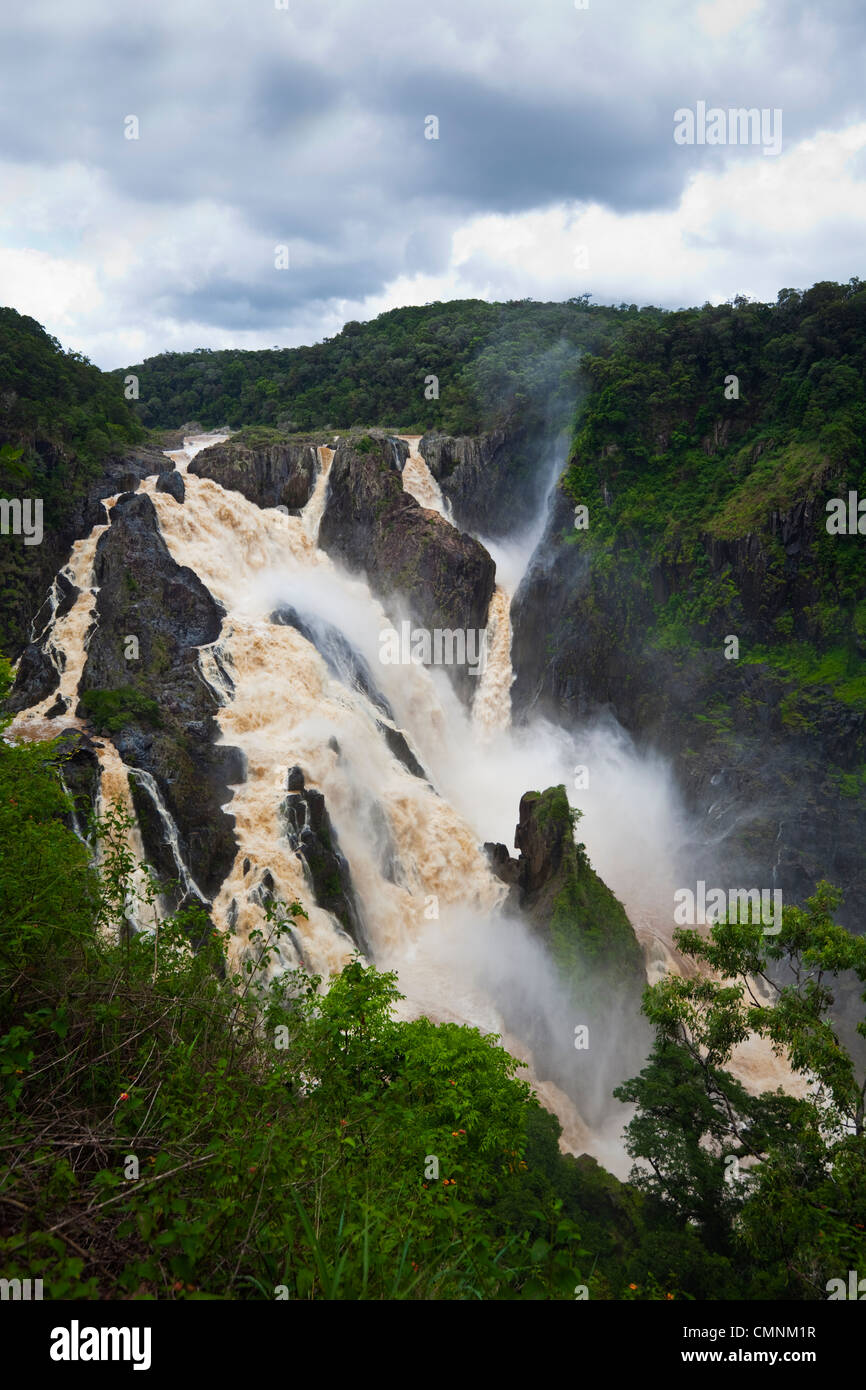 Barron Falls during the rainy season. Kuranda, Cairns, Queensland, Australia Stock Photo Alamy