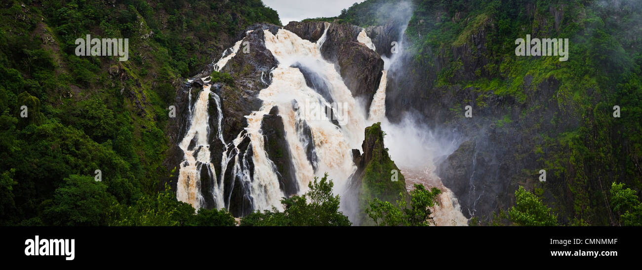 Barron Falls during the rainy season. Kuranda, Cairns, Queensland, Australia Stock Photo Alamy