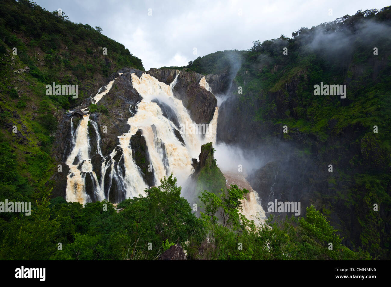 Barron Falls during the rainy season. Kuranda, Cairns, Queensland, Australia Stock Photo Alamy