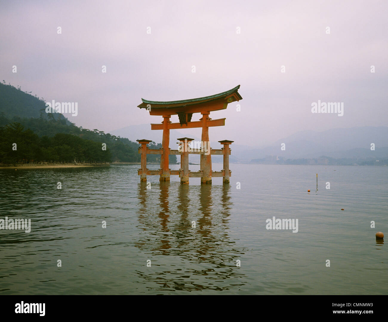 Japan Miyajima Itsukushima Shrine Torii gate Stock Photo Alamy