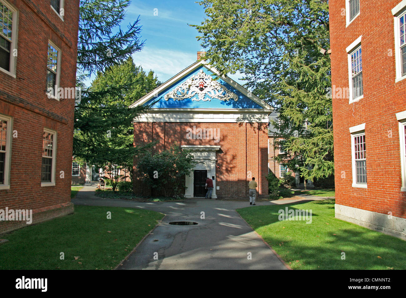 Holden Chapel, built 1744, Harvard University campus, Cambridge, Boston
