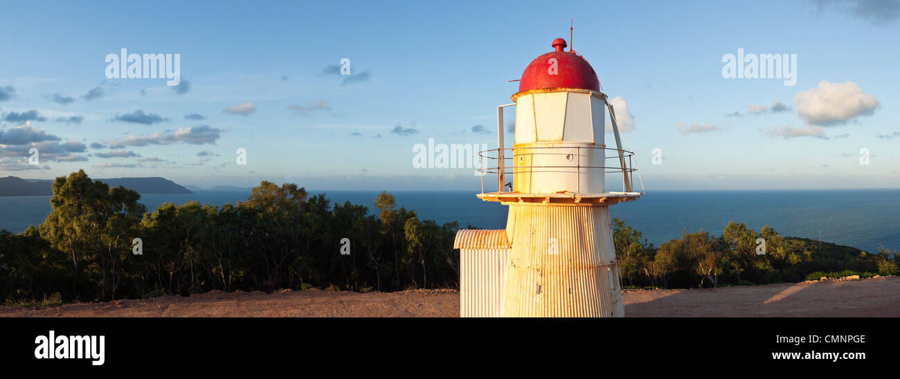 Cooktown Lghthouse at Grassy Hill Lookout. Cooktown, Queensland, Australia Stock Photo