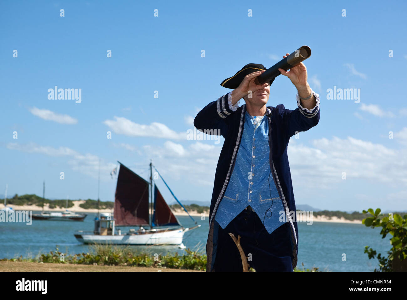 Reenactment of Captain Cook