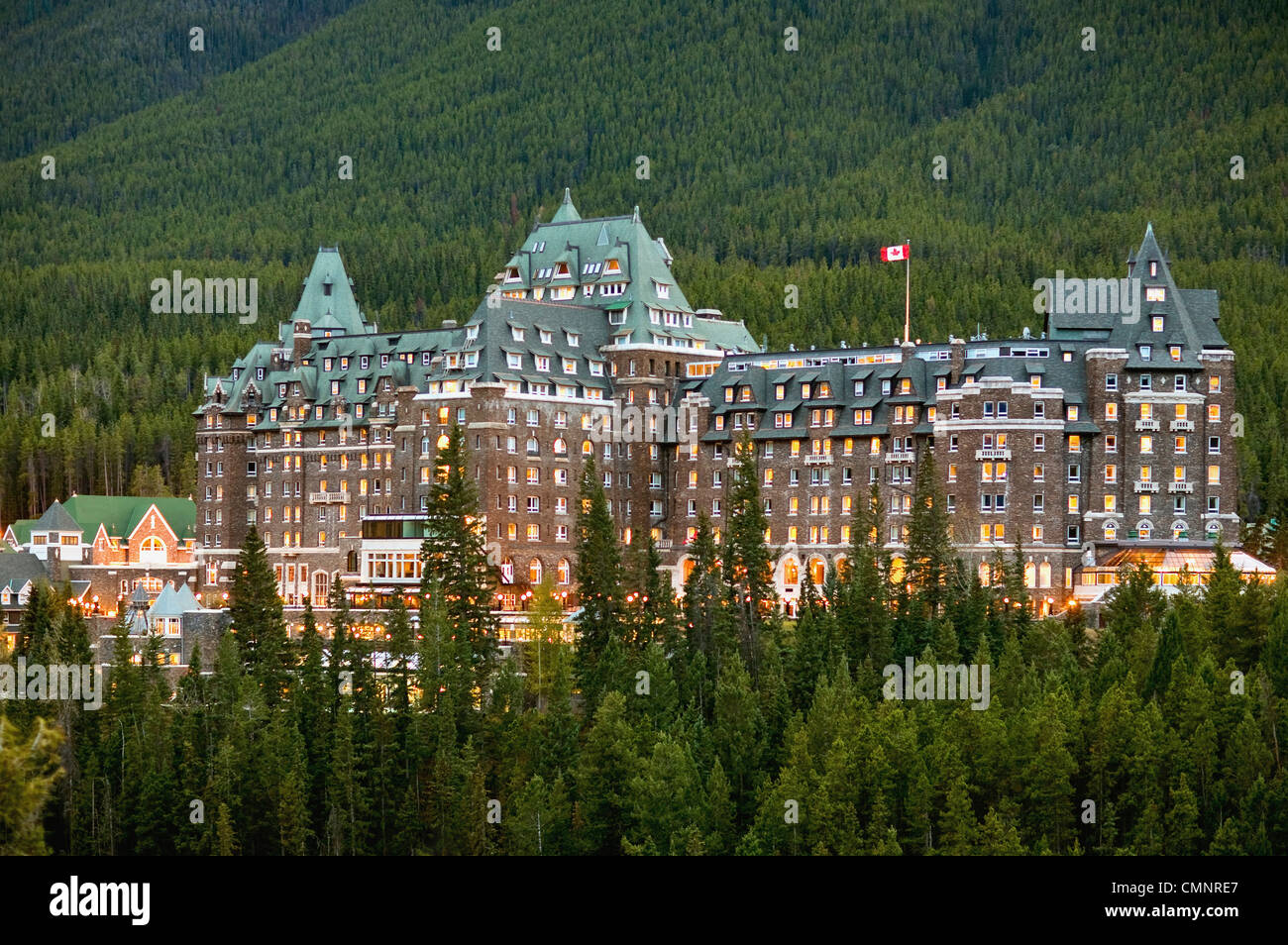 Banff Springs Hotel, Banff National Park, Alberta Stock Photo - Alamy
