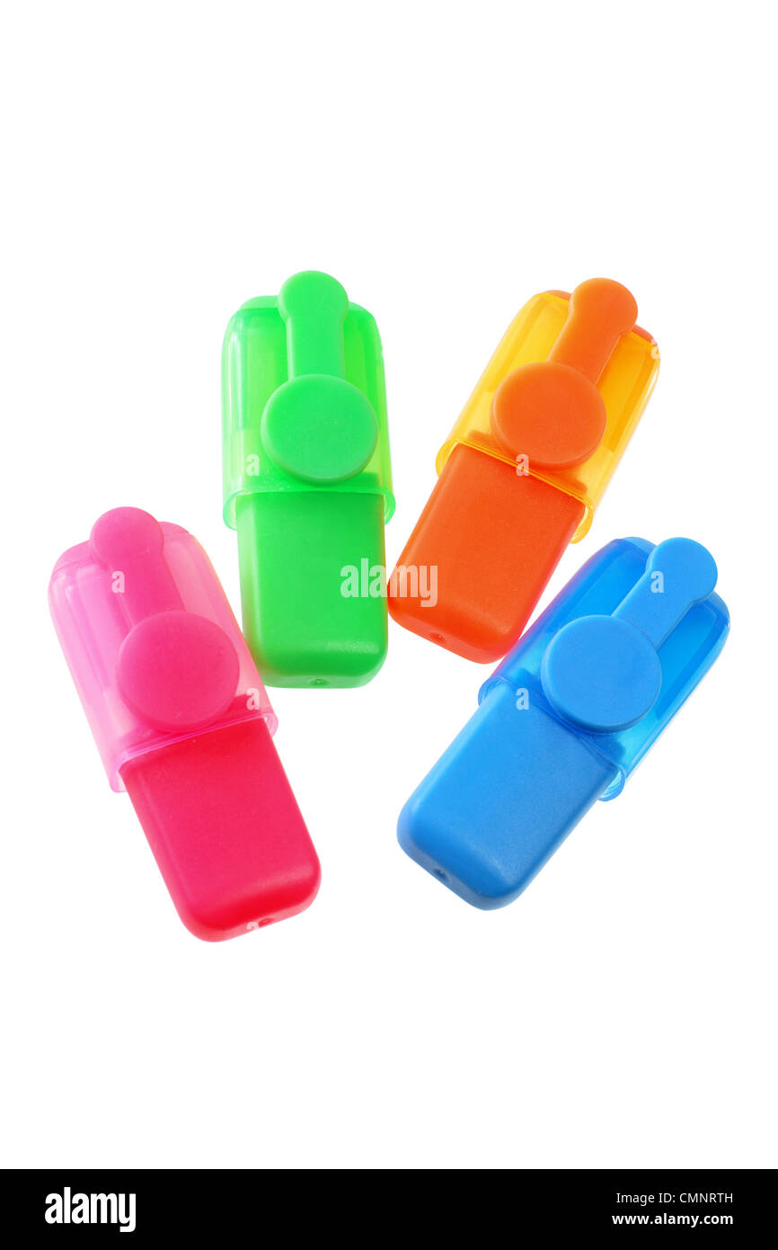 Highliter Pens Stock Photo