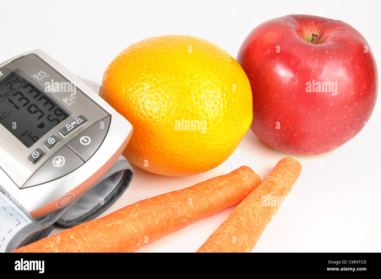 Eating fresh fruits reduce your blood pressure Stock Photo Alamy