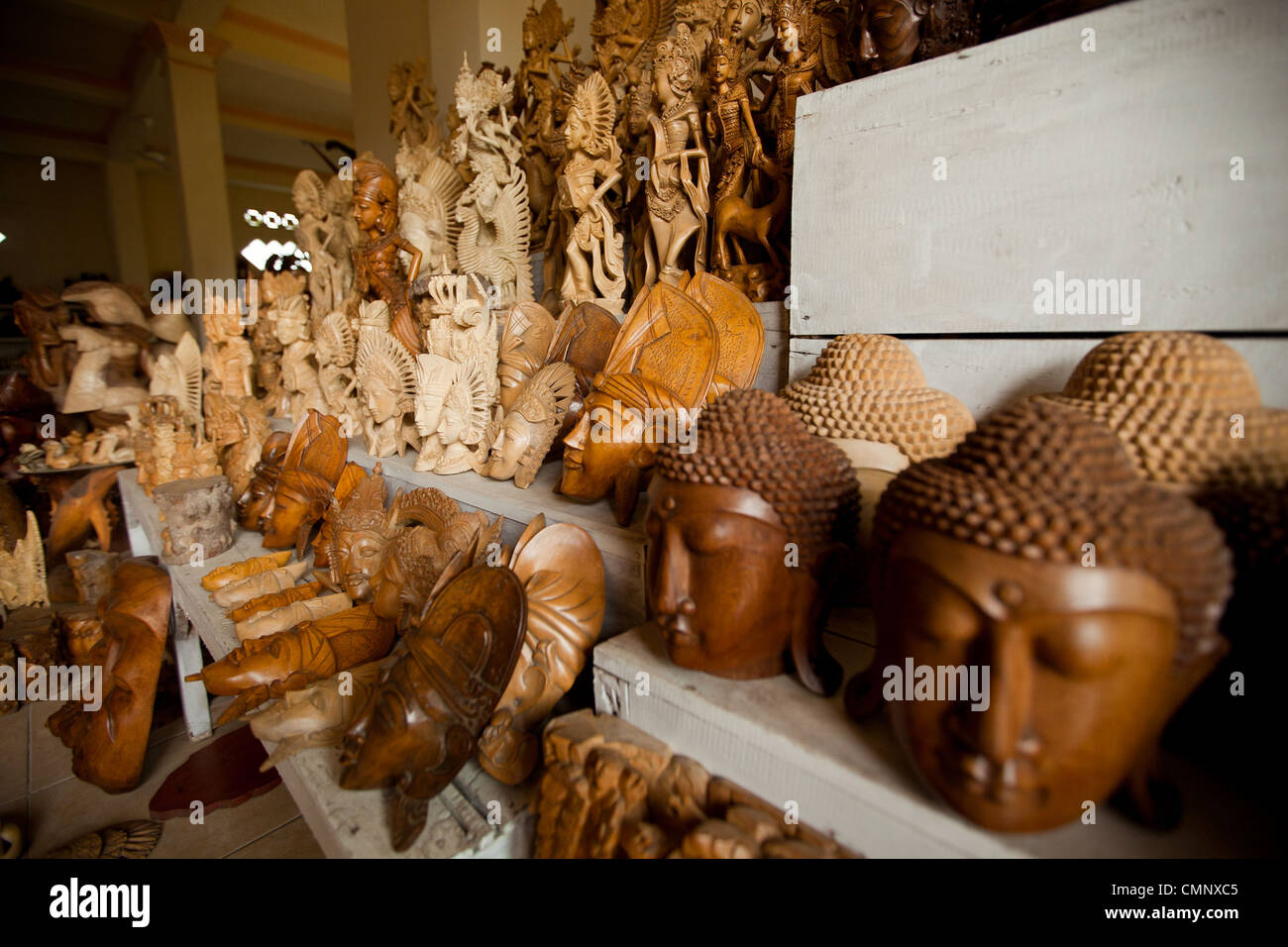Whittling wood craft carving work Stock Photo - Alamy