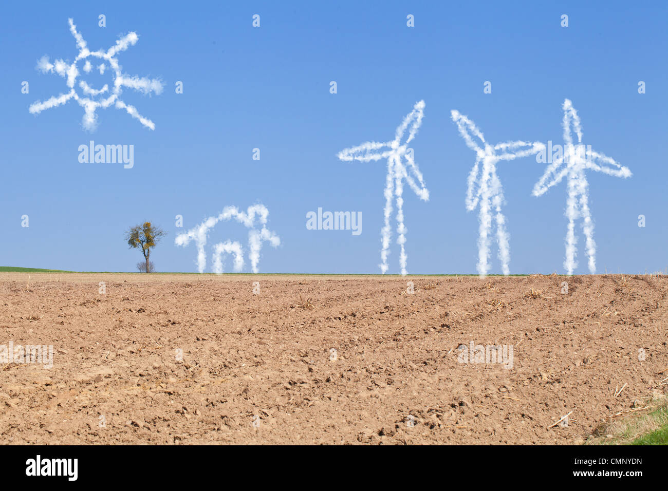 Green Power Stock Photo Alamy