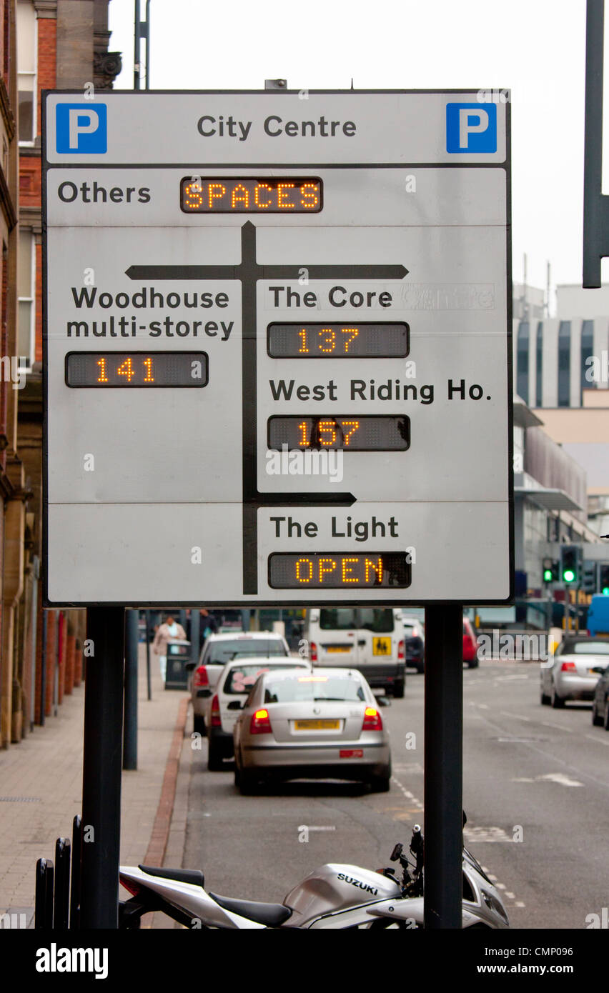 Leeds car park led hires stock photography and images Alamy