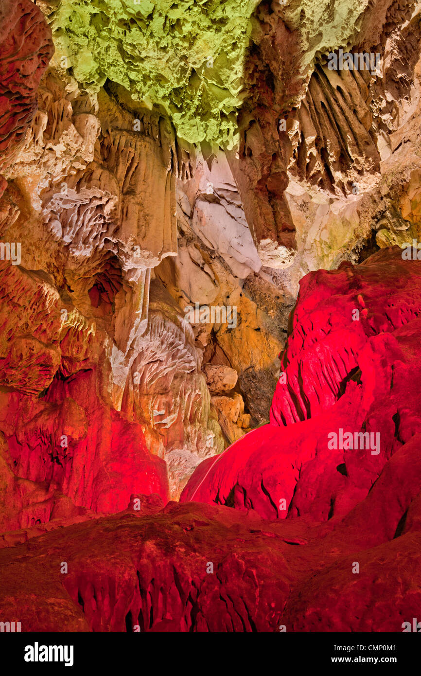 St Michael's cave, Rock of Gibraltar Stock Photo Alamy