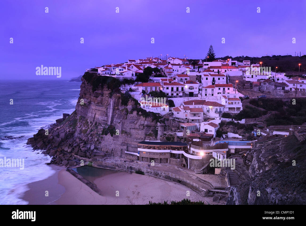 Azenhas do Mar Stock Photo Alamy