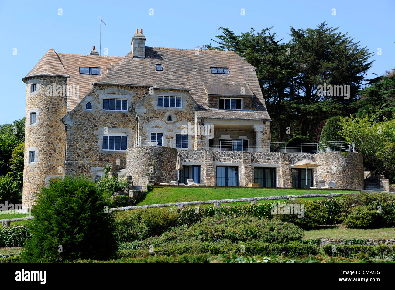 Port Manech beach,Hotel Manoir Dalmore,Finistere,Bretagne,Brittany,France  Stock Photo - Alamy