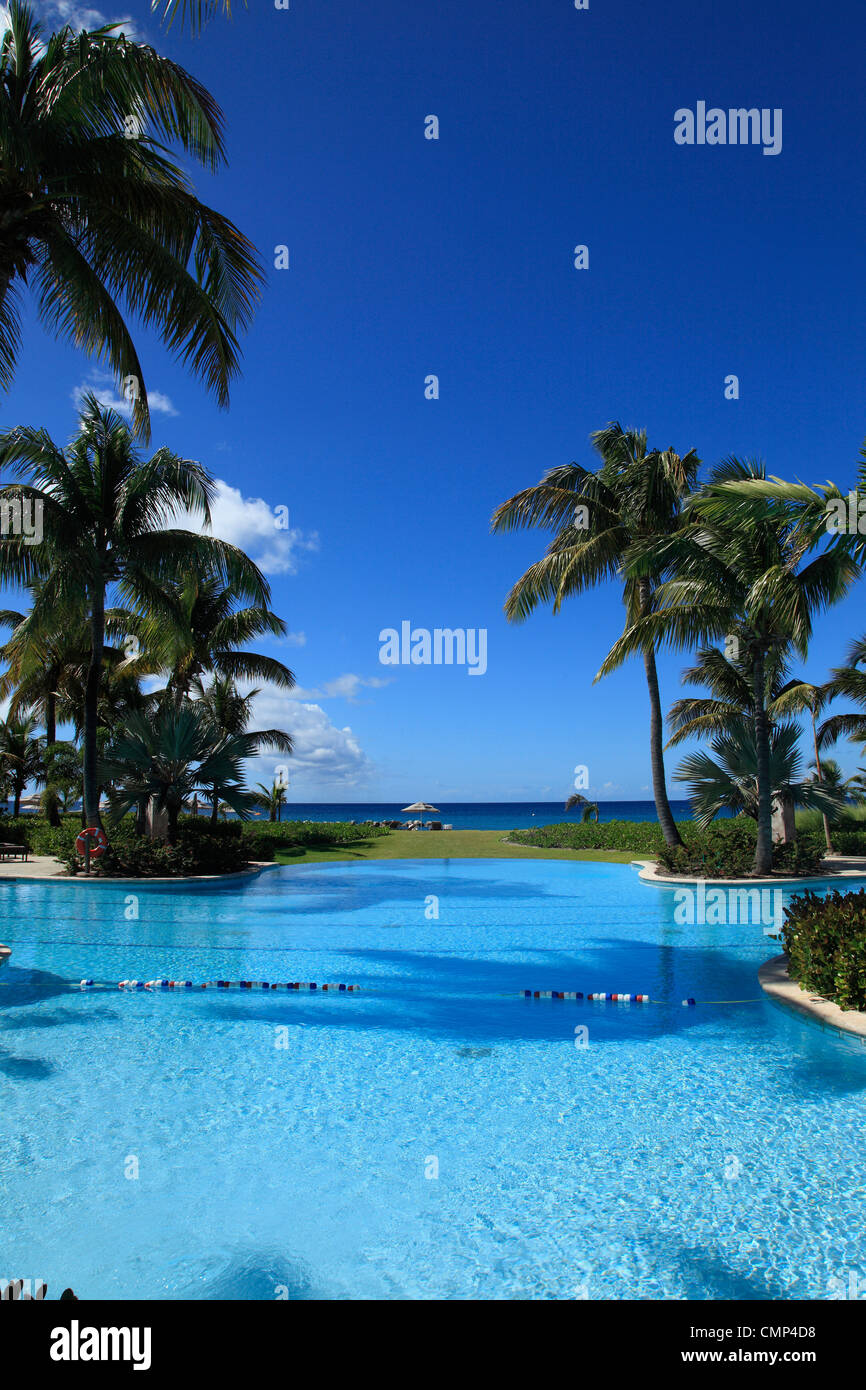 Tropical swimming Pool Stock Photo