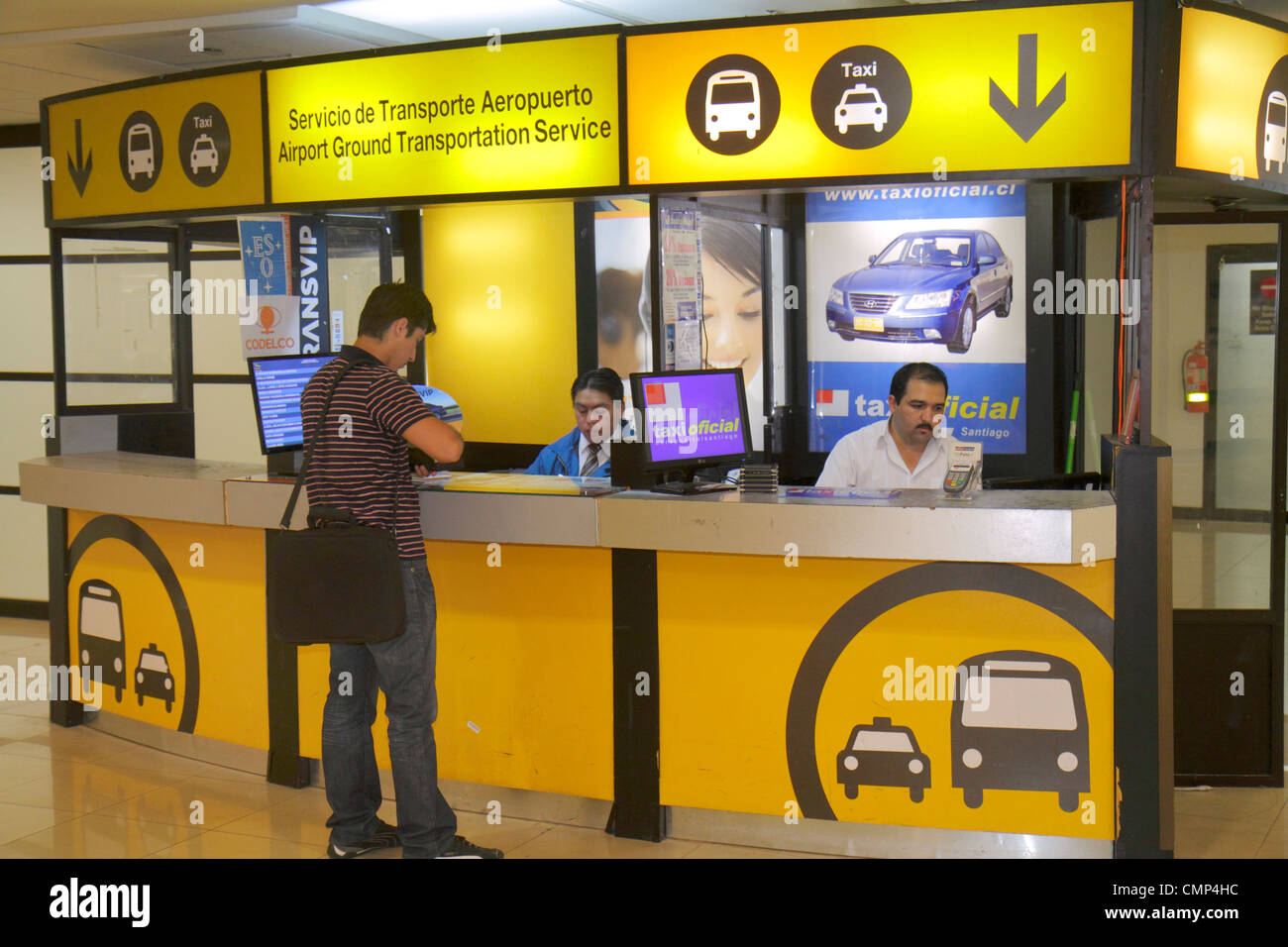 Santiago airport hires stock photography and images Alamy