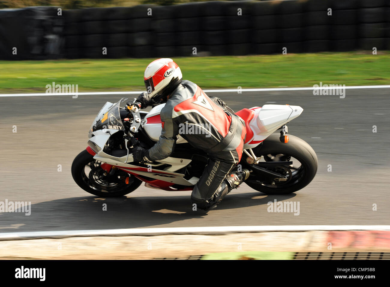 Motorcycle on track hires stock photography and images Alamy