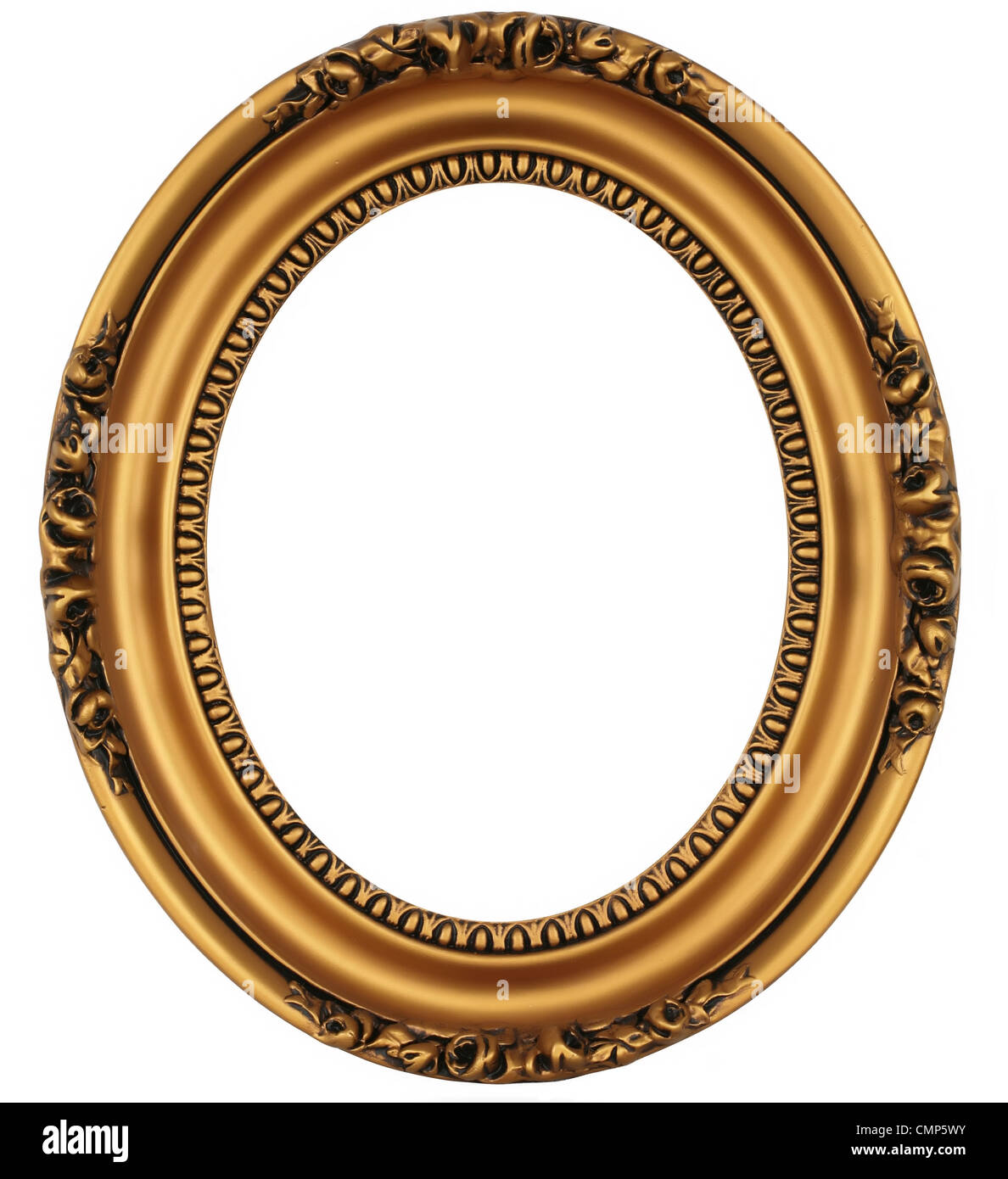 Vintage gold picture frame Stock Photo Alamy