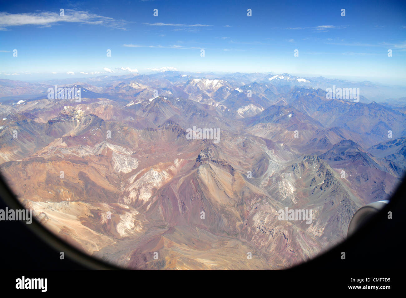 Santiago Chile,Andes Mountains,LAN Airlines,flight to Mendoza,window seat view,Argentina border