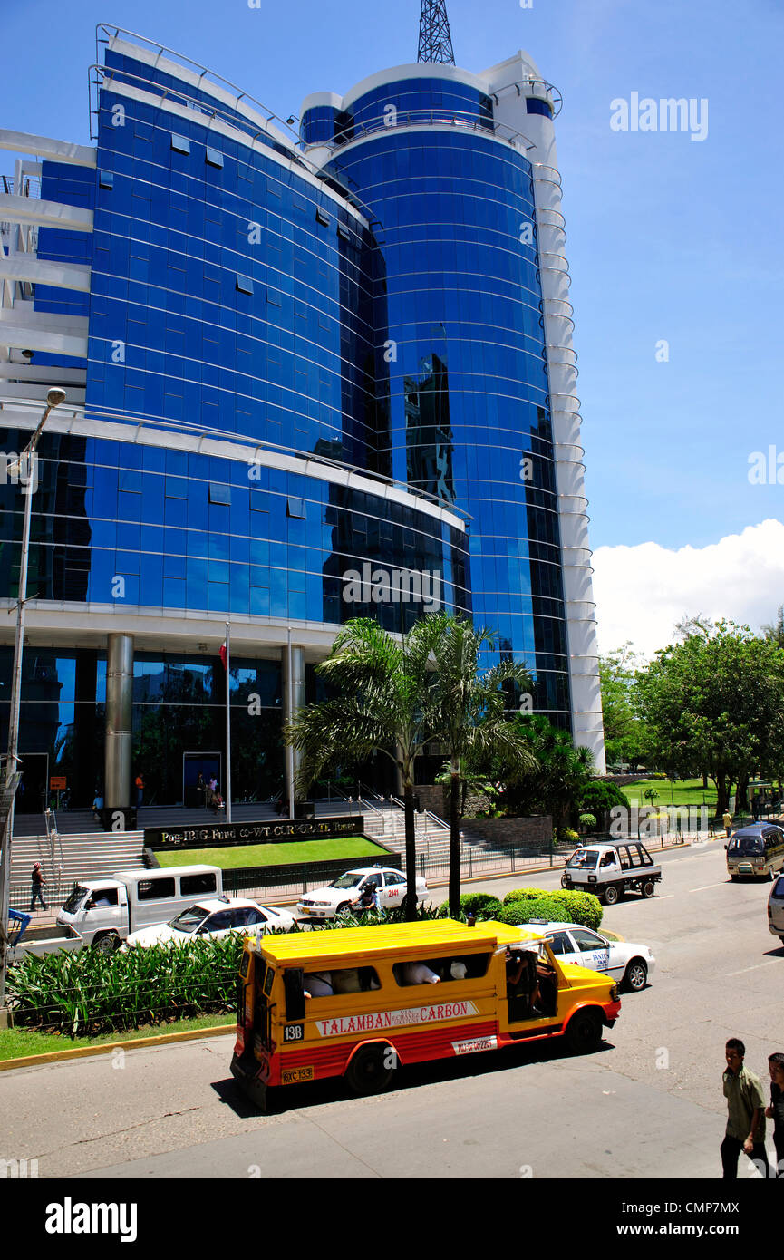 Modern Cebu City Philippines Stock Photo