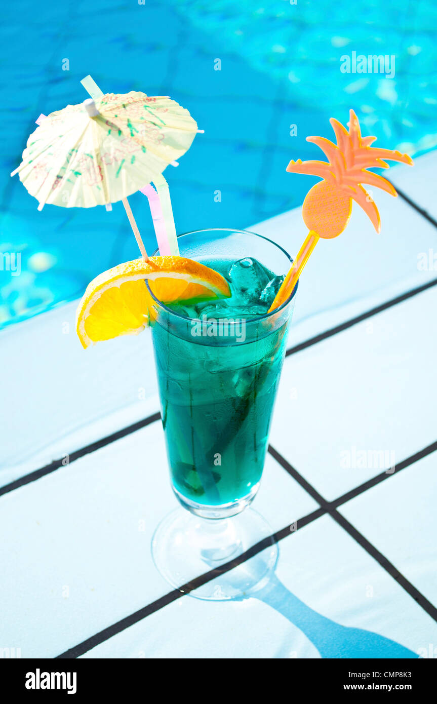 Exotic cocktail drink Stock Photo - Alamy