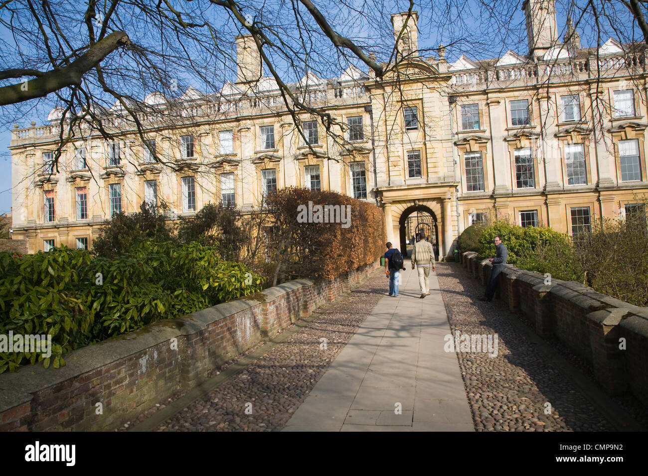 Clare College Cambridge University England Stock Photo Alamy