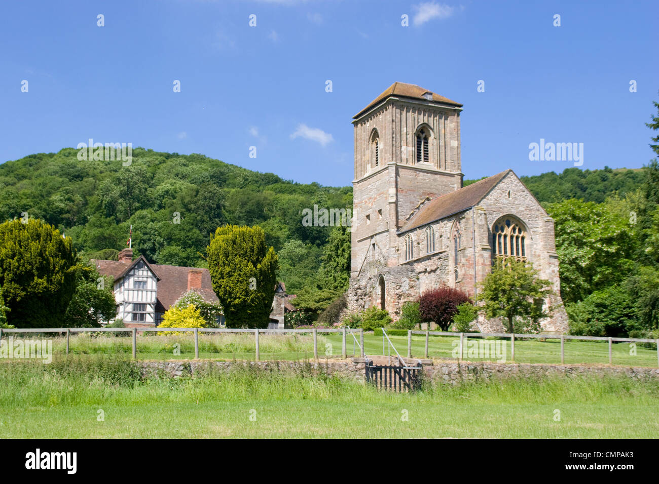 Little Malvern Priory Worcestershire England UK Stock Photo