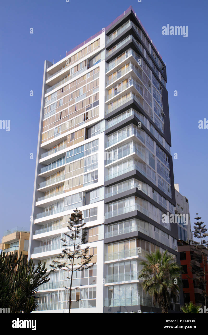 Tower Building Lima Peru Stock Photos & Tower Building Lima Peru Stock