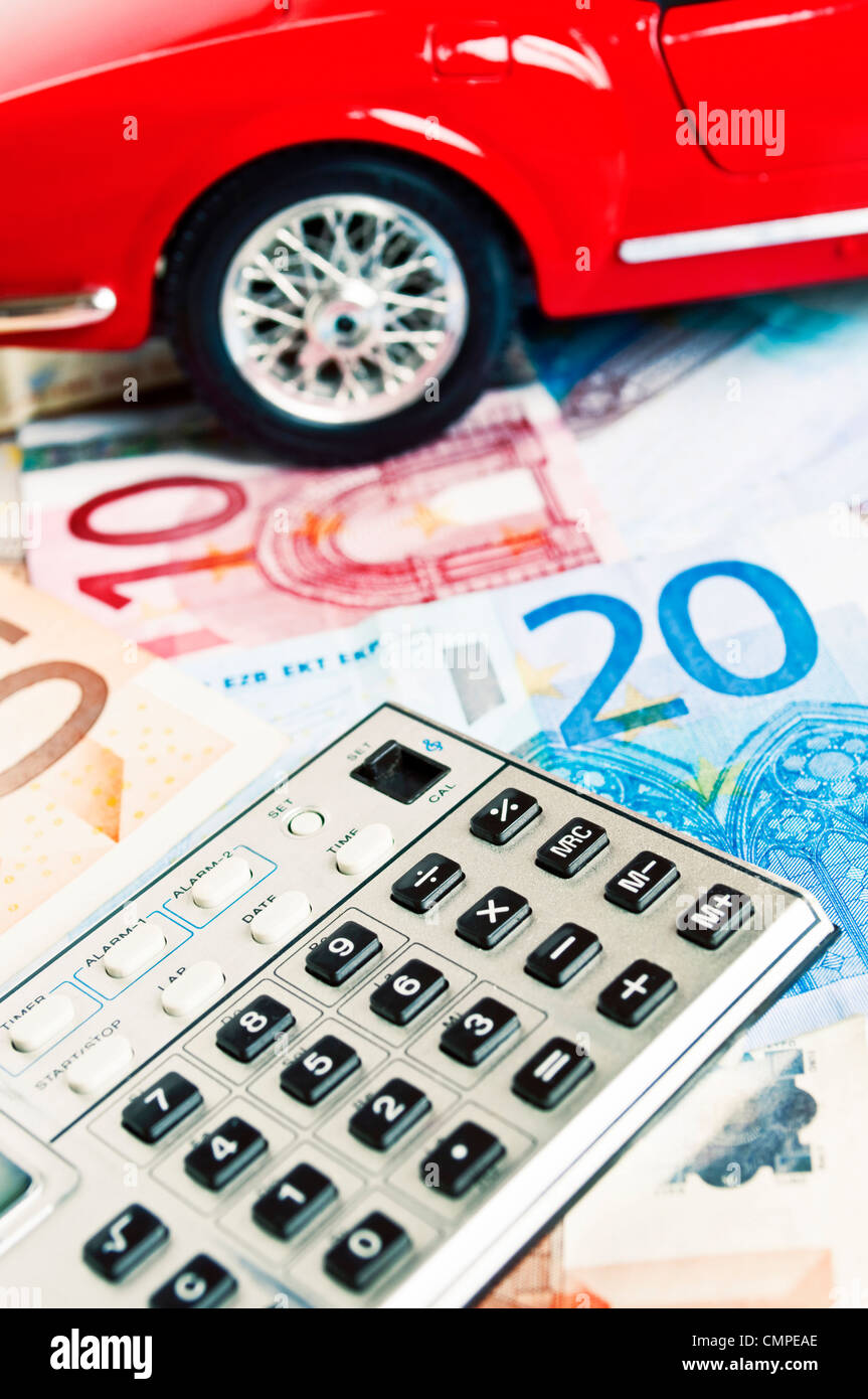 Financing car - concept Stock Photo - Alamy