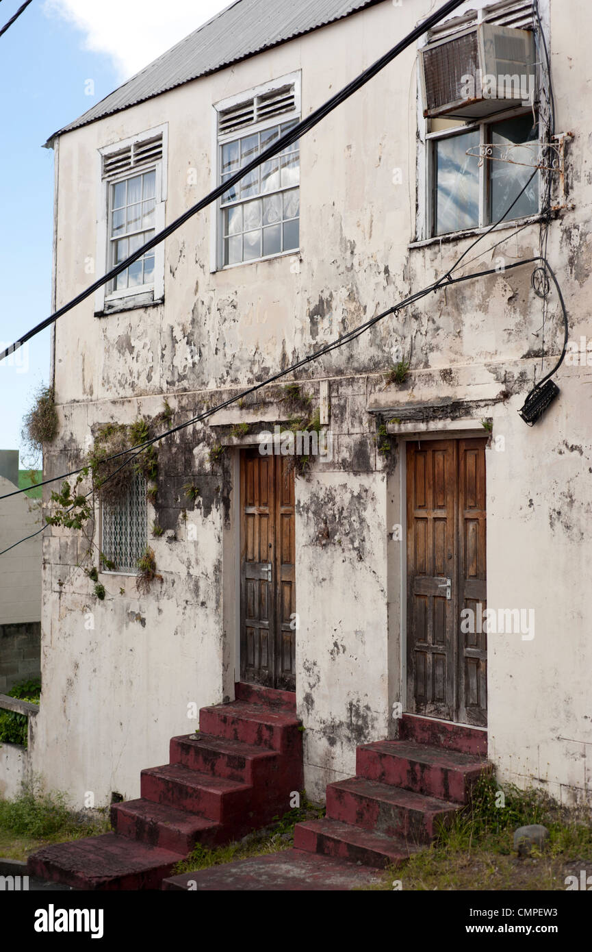Residential homes, St. Grenada Stock Photo Alamy