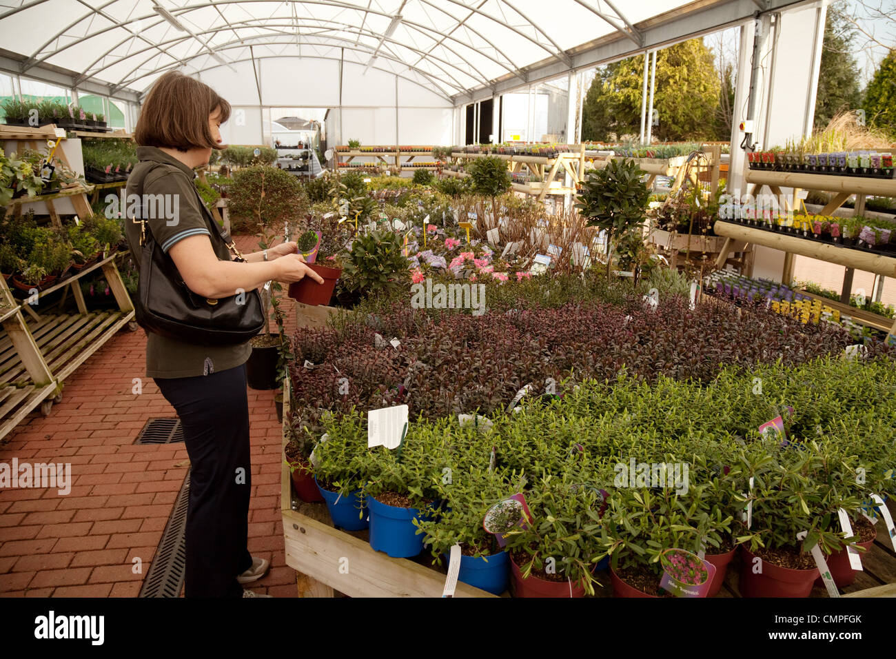 Shopping garden centre hi-res stock photography and images - Alamy