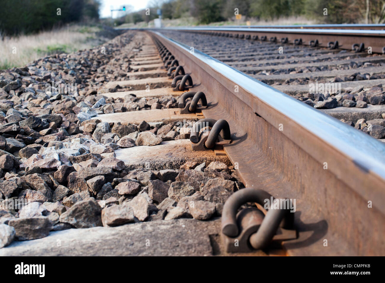 English train tracks hires stock photography and images Alamy