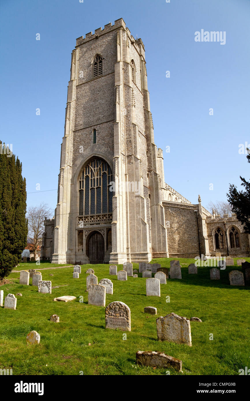 St Marys Church, Mildenhall Suffolk UK Stock Photo - Alamy