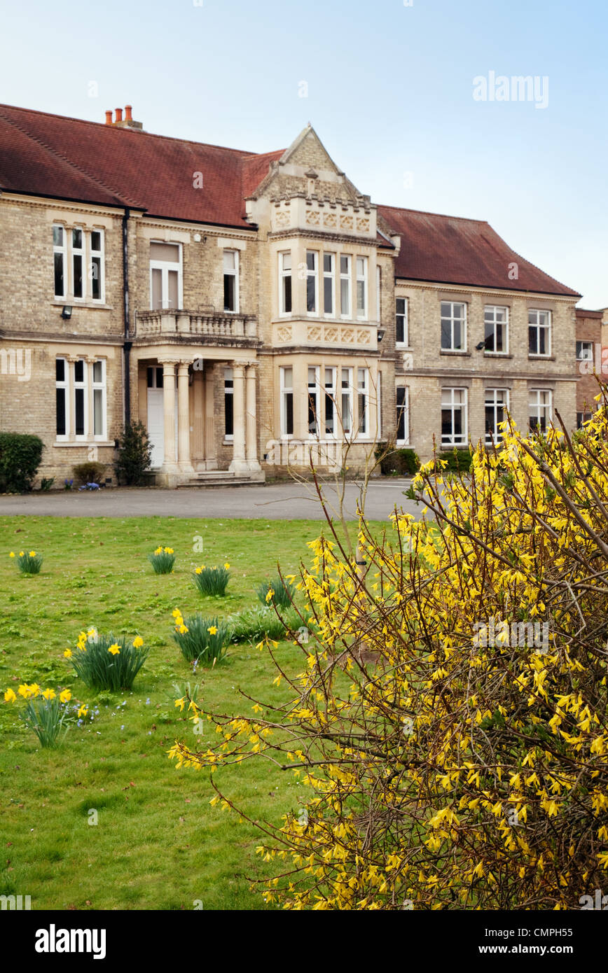 Beechurst building soham village college hires stock photography and