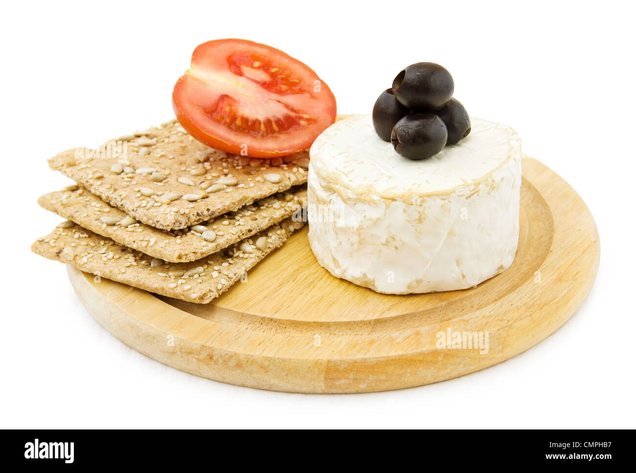 Brie cheese crackers Cut Out Stock Images & Pictures Alamy