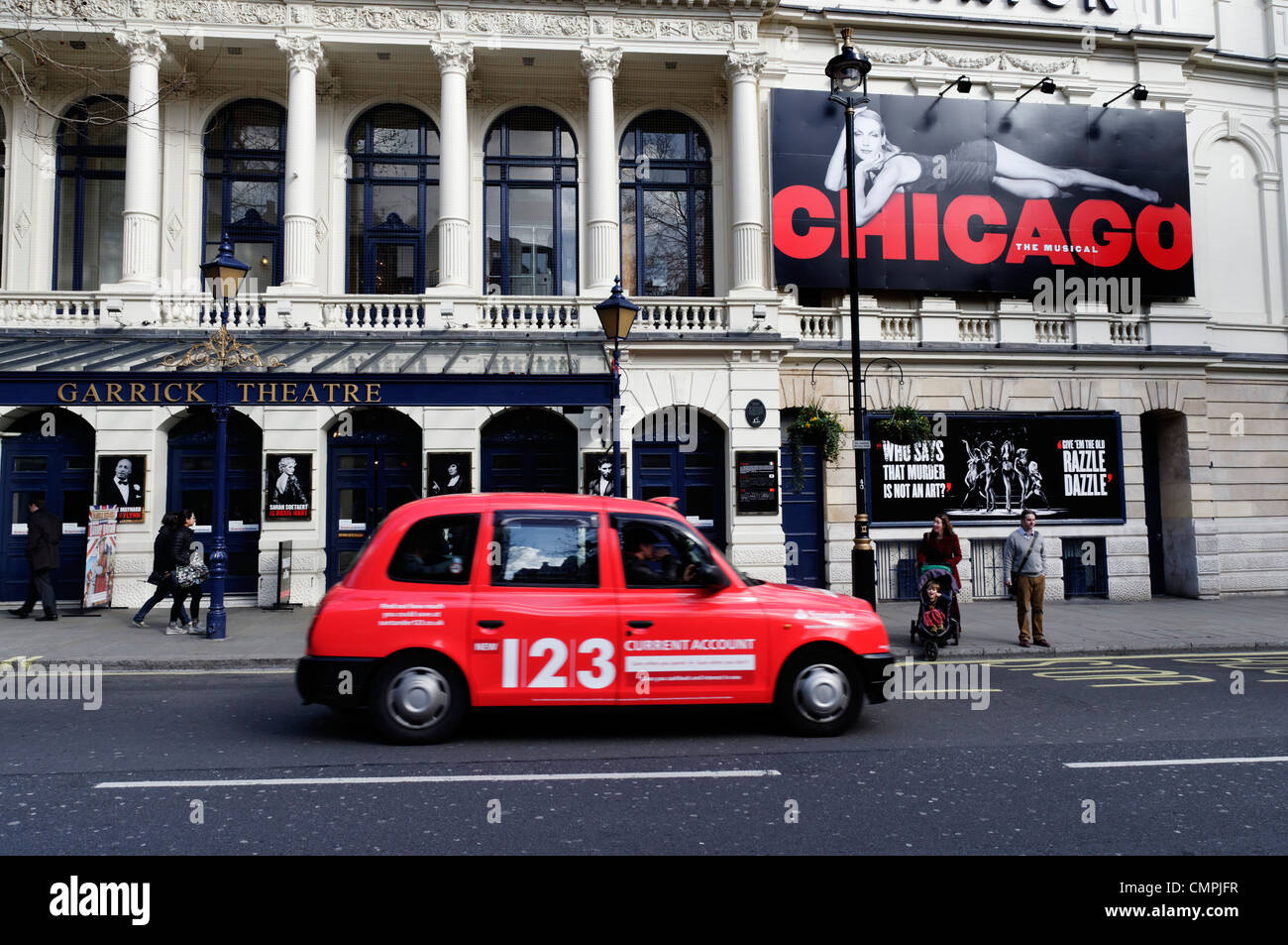 Chicago at the Garrick Theatre in London Stock Photo