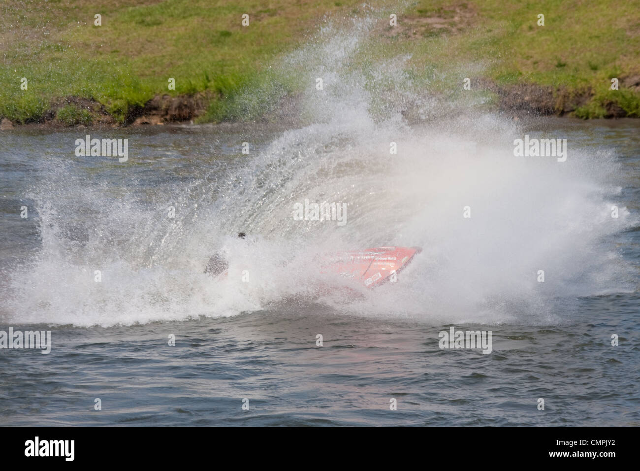 Jet ski stunt demonstration at Market Commons in Myrtle Beach South