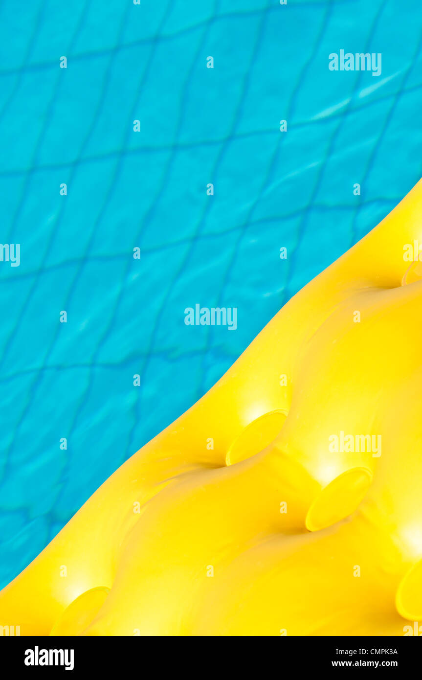 Floating bad in swimming pool Stock Photo Alamy